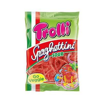 Trollis Spaghettini Strawberry 100g, Korean Snacks