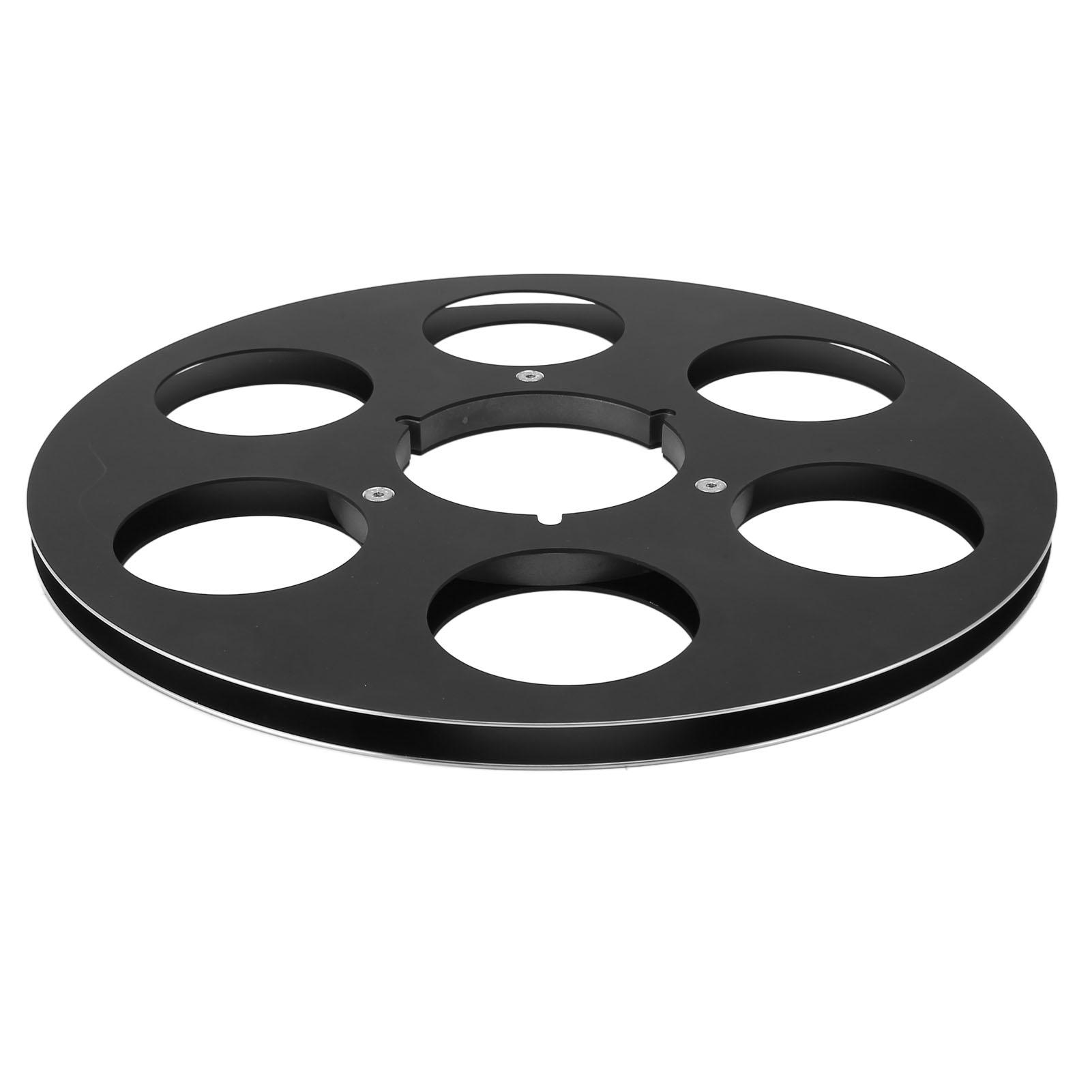 

14 10,5-дюймовая пустая катушка с лентой, 6 отверстий, алюминиевый сплав, универсальная открытая катушка, приемная катушка для Maxell чёрный