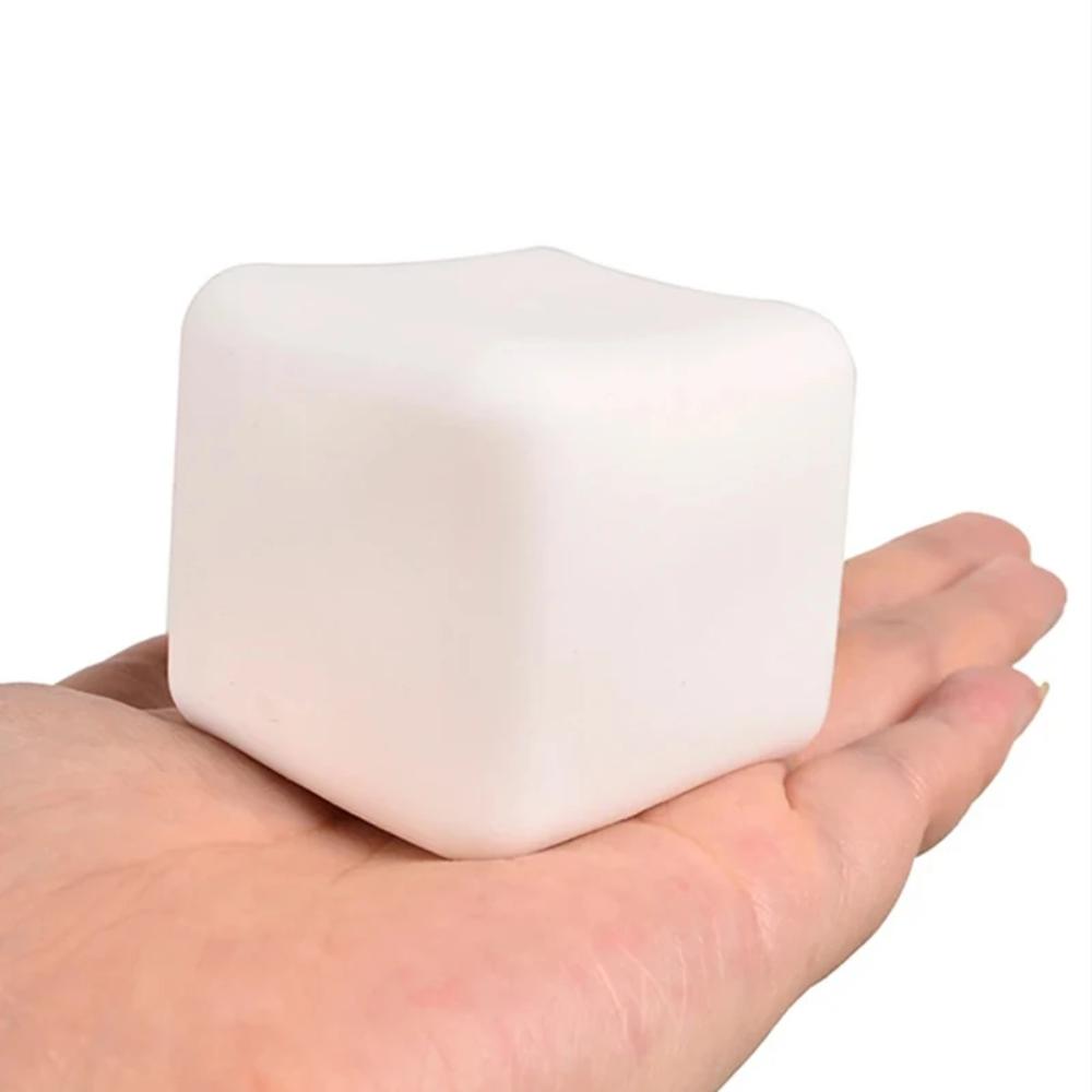 Squishy Tofu Stress Balls Slow Rebound Squeeze Toys Stress Anxiety Relief Fidget Toys Creative Simulation Tofu Decompression Toy