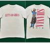 Shania Twain Let’s Go Girls 2 lati Manica corta Bianca T-shirt Unisex T-Shirt Unisex