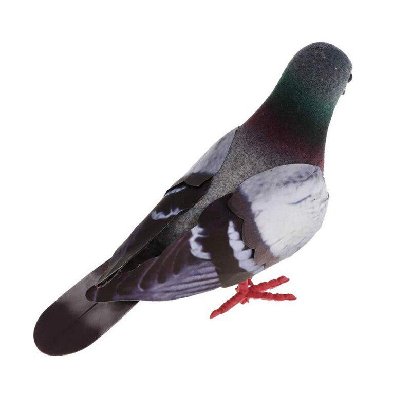 1PC Artificial Feather Bird Simulation Foam Pigeon Model Fake Animal Home Garden Ornament Miniature Decoration Home Decoration