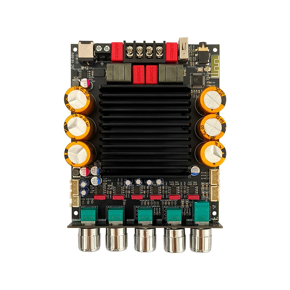 ZK-SUB600 300W+300W+Sub Amplifier Board DC 18-50V With Subwoofer Extension BT Amplifier Board Chip TPA3255 2.0+Channel Power