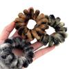 Korean Leopard Print Plush Elastic Hair Ties - Autumn/Winter Collection