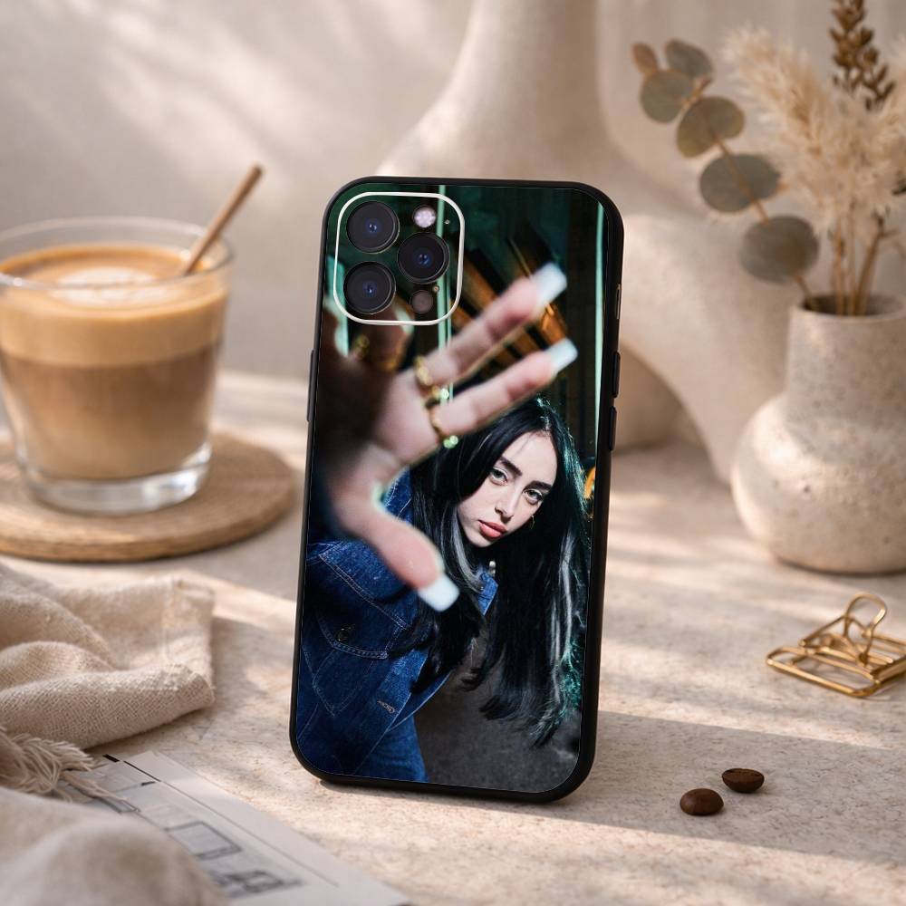 N-Nicki N-Nicole Rapper Phone Case For iPhone17 16 15 14 13 12 11 Pro Max Plus,5G Soft Black Case