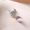 Pink Morganite Gemstone 925 Fine Silver handmade Pendant Jewelry Bridesmaid Gift PP-55-11