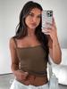 Sexy Lace Cami Top For Women With Stretch Fabric Summer Streetwear For Adults