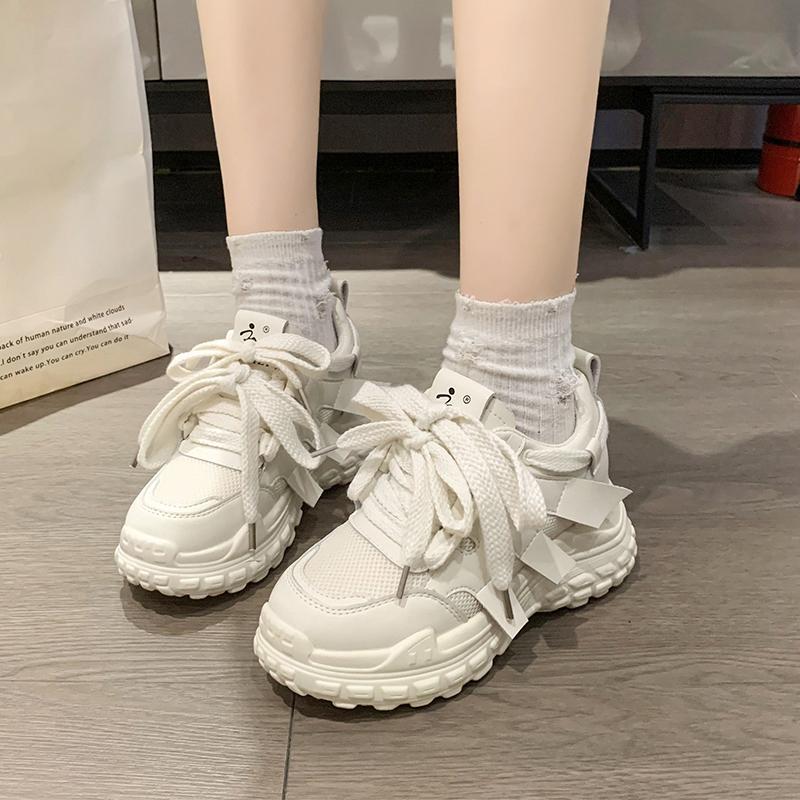 Модные женские туфли Daddy Shoes на толстой подошве 2024 года — фото 6