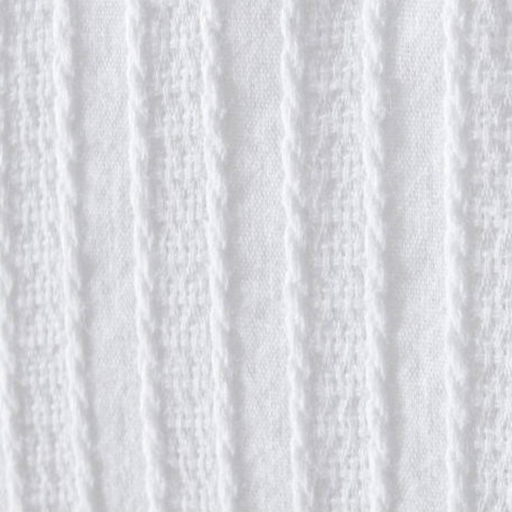 Ladies' White Shirt, Long-sleeved, Loose, Casual Solid Color V-neck Shirt, Ladies' Long-sleeved Top