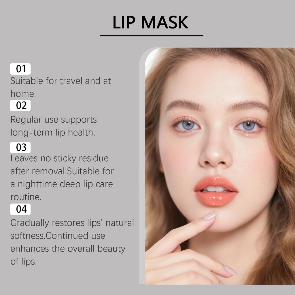 The Moisturizing And Nourishing Lip Mask Deeply Hydrates And Nourishes The Lips, Reduces Lip Lines, And Creates Soft, Healthy Lips.