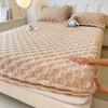 Einzel-/Queen-/Super King Dickere Fleece-Überwurfdecke für Bett oder Sofa Weiche Plüschdecke