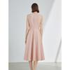 Langzi Elegant Sleeveless A-Line Midi Dress