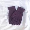 Warm Knitted Winter Gloves With Thermal Insulation Stretchy Cuff For Outdoor Commuting Hiking Cold Days