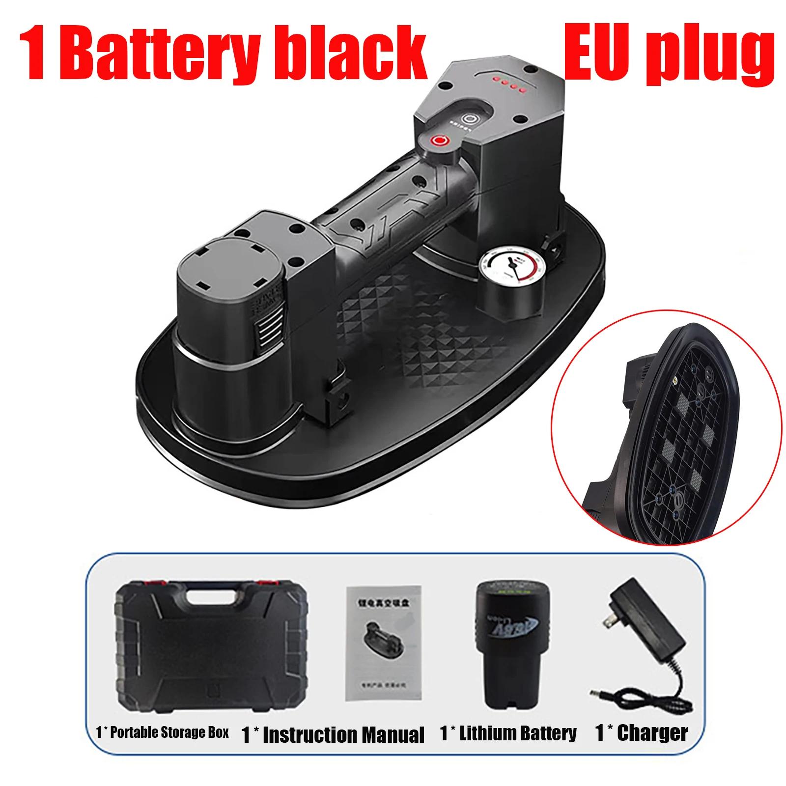 

Электрическая вакуумная присоска грузоподъемностью 220 кг с аккумулятором Сверхмощный автоматический вакуумный инструмент для подъема и переноски стекла, плитки, слябов 220kg