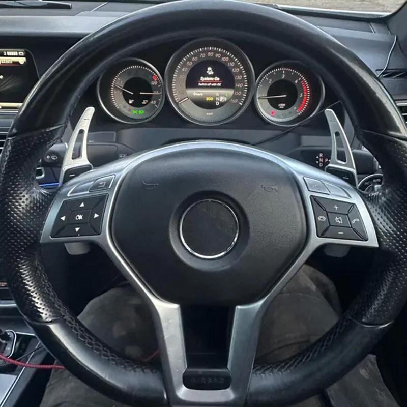 For Mercedes-Benz A Class A180 A200 A220 A250 W176 2013-2015 Car Steering Wheel Shift Paddle Aluminum Alloy Car Styling Extender