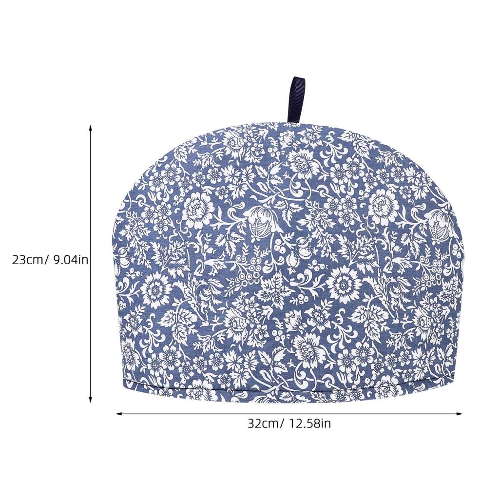 Tobbomey Teapot Cover, Lightweight Insulated Teapot Protector with Quilting, Protective and Stylish Kitchen Teapot Warmer, 12.6" x 9.1"