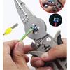 Multi-Purpose Wire Stripper Pliers Cutting Separating Wire Tool Crimping Stripping Electrician Repair Tool Wire Winding