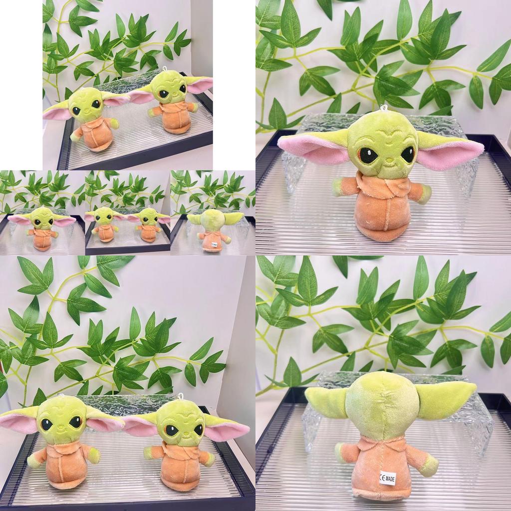 Adorable Star Wars Baby Yoda Plush Doll Keychain Soft Stuffed Toy For Collector