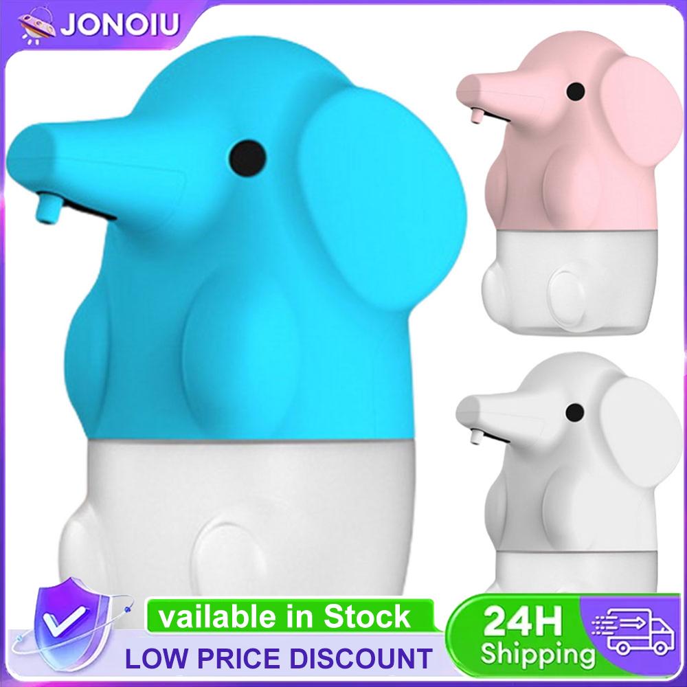 Cute Elephant Automatic Foaming Soap Dispenser Rechargeable Dish Soap Dispenser Electric Soap Dispenser for Kitchen Bathroom