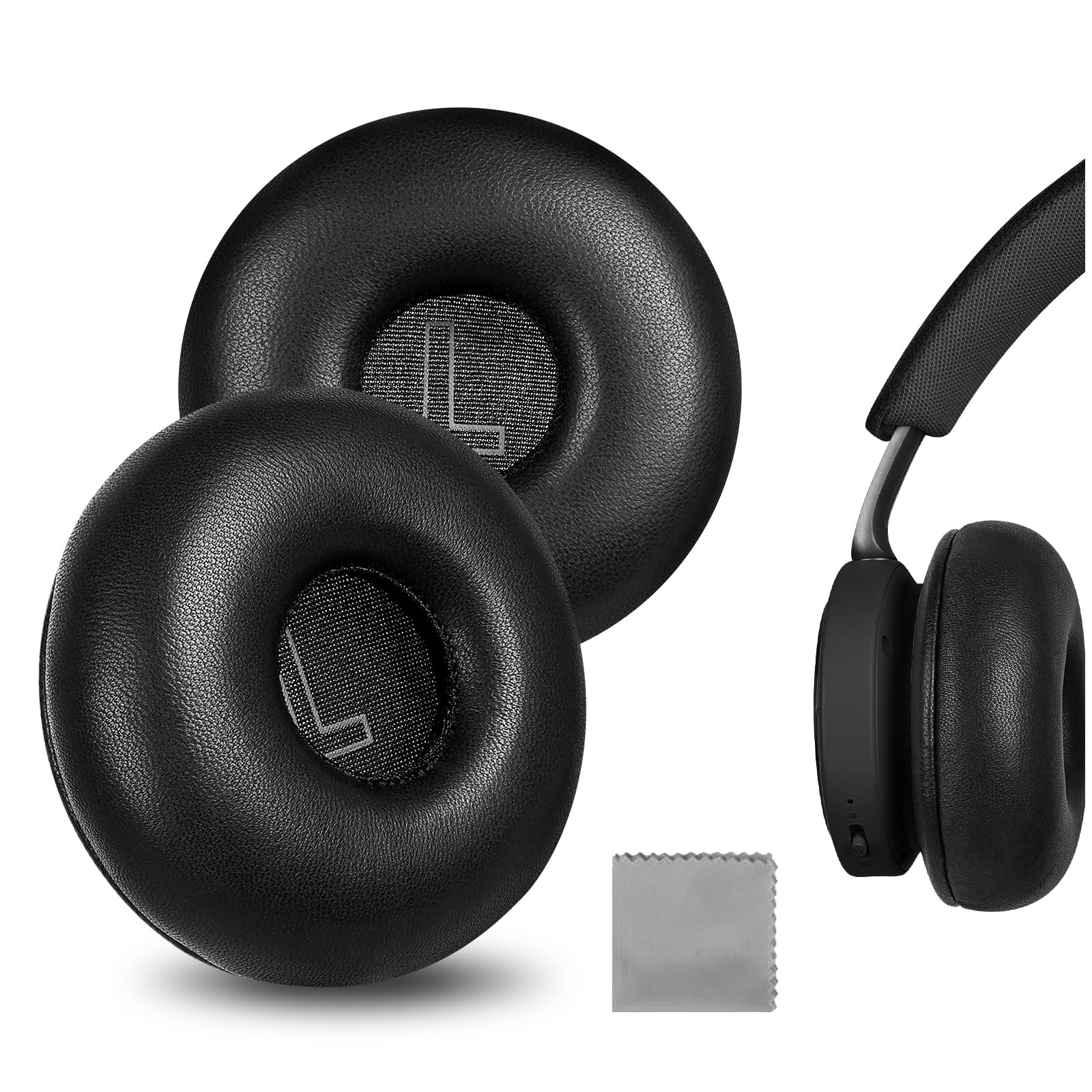 

Geekria Elite Compatible Ear Pads, Razer Ear Pads for Bang & Olufsen Beoplay H8i Headphones, Lambskin Ear/Ear Cups (Black)