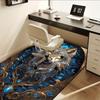 1pc. Fantasy Wolf Rug - Home Decor, Office Carpet, Chair Cover, Outdoor Mat, Gift Idea