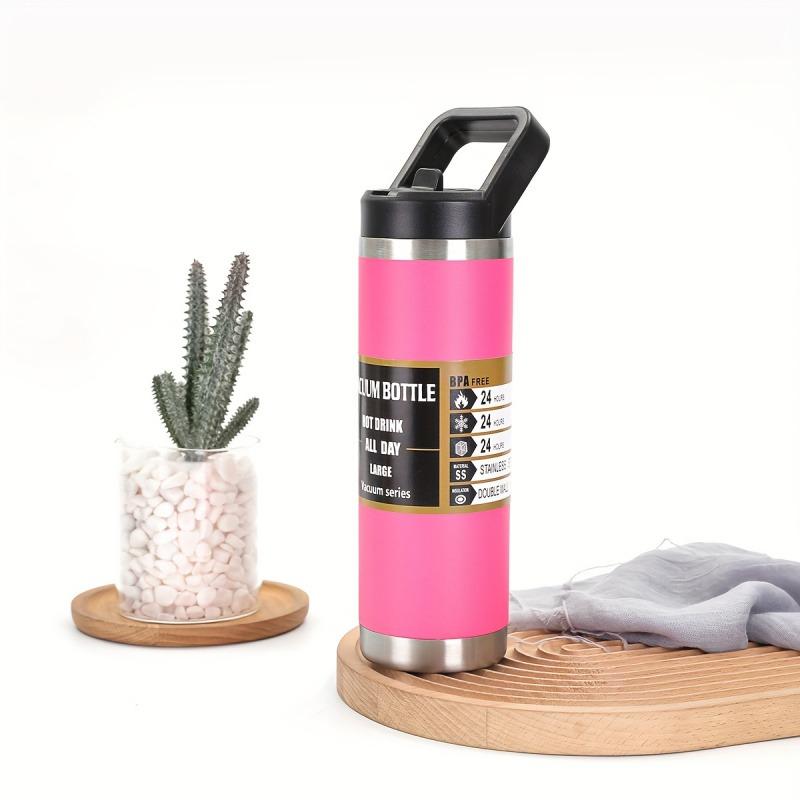 27oz/37oz Thermosflasche Heiß und Kalt Edelstahl Thermoskanne Tragbar Outdoor Camping Reise Auslaufsicher Trinkwasserflaschen