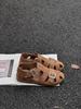 Niche Design Roman Sandals 2025 Summer New Retro Square Buckle Half Slippers Hollow Breathable Pig Cage Sandals