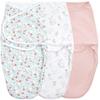 Aiden and anay essentials wrap swaddle swaddle swaddle baby wrap swaddle [producto japonés genuino juego de 3 flores de cuento de hadas 100% algodón cuento de hadas