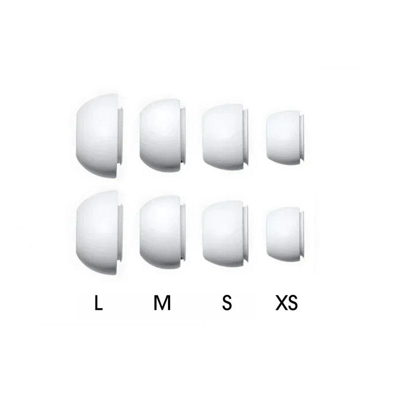Eartips For Airpods Pro1/2 Ear Pads Silicone Case Ear Caps Cushion Eartips Buds Soundproof Earphone Earplugs Air Pods Pro
