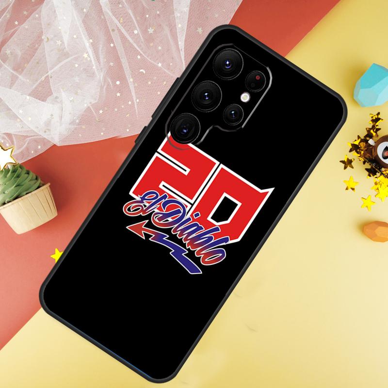 Moto Fabio Quartararo Funda For Samsung Galaxy S24 Ultra S23 S22 Plus S21 S20 FE S8 S9 S10 Note 10 20 Ultra Case