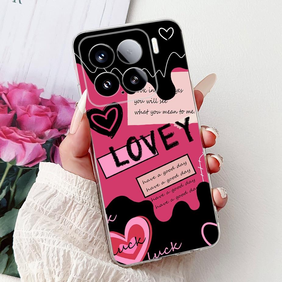 For Xiaomi Mi 15 Pro 5G Case New Fashion Painted Cover Soft Silicone Slim Phone Case For Xiaomi 15 Pro Mi15 5G Back Cover Fundas