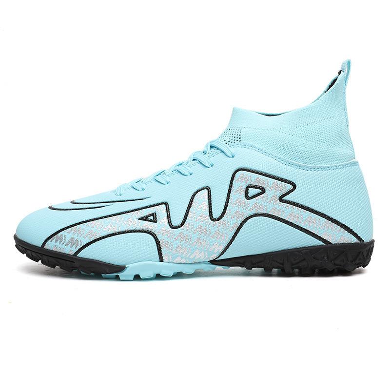 High-top Shoes Large-size Football Training Outdoor Youth Fashion Non-slip Men and Women Nails Long Broken 23 Breathable Price