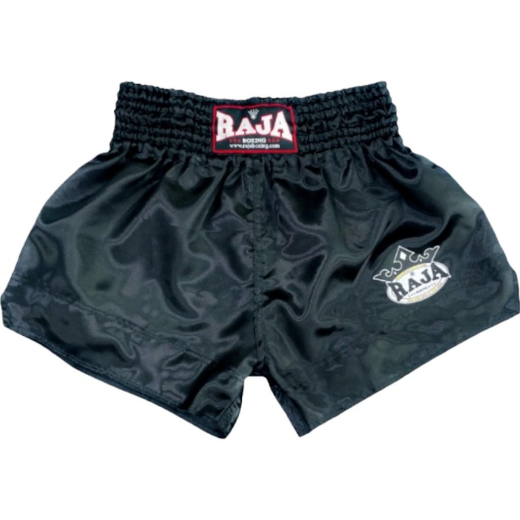 Raja Boxing Muay Thai Kickboxing Training MMA Shorts Retro Vintage Pants Print 3D Elastic Waist Fight Martial Art Quick Dry Unisex Men Women