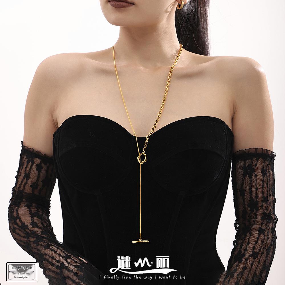 Mili Super Sparkle Diamond Thin Band Bracelet - 18K Gold Zirconium Stainless Steel Jewelry, Fashionable & Stackable.