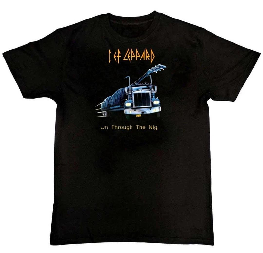 Men s and Women s T-shirts Def Leppardd On Through The Night Graphic Unisex Mens T-Shirt S M L XL 2 3 4 XL XXXL