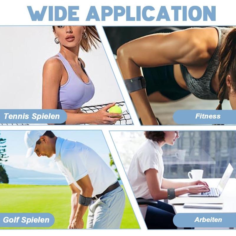 Tennis Elbow Bandage, Elbow Brace for Tendonitis, Arthritis, Relieves Pain In Tennis Elbow, Golfer's Arm, Adjustable Compression Arm Elbow Cuff