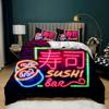 Japanese Element 3D NEW Duvet Cover Pillowcase Bedding Set Adult Boy Girl Bedroom Decoration Children Single Double Large