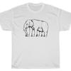 ELEPHANT OPTICAL ILLUSION T-Shirt - Office Schrute Dunder Unisex T-Shirt