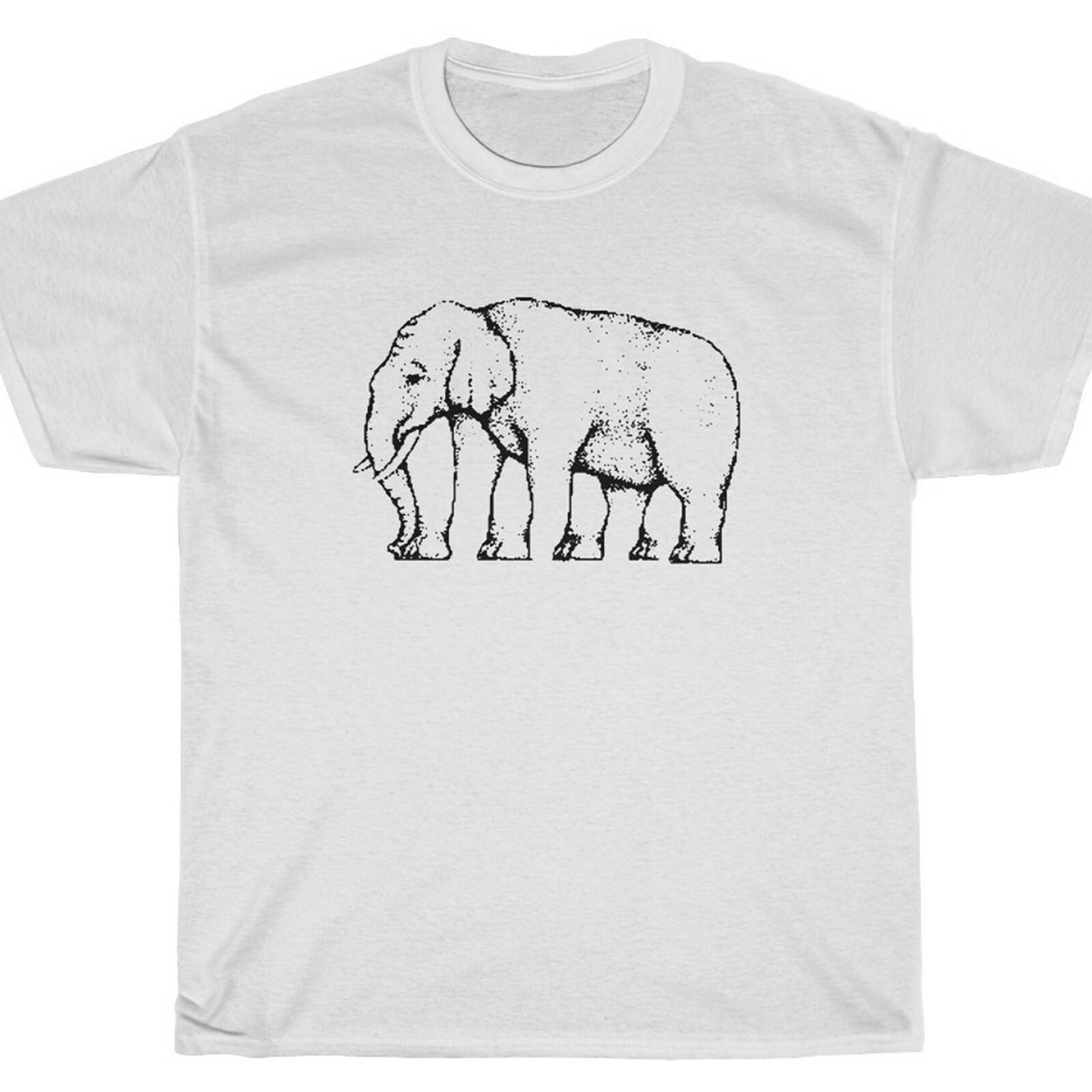 ELEPHANT OPTICAL ILLUSION T-Shirt - Office Schrute Dunder Unisex T-Shirt M