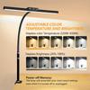 LED Desk Lamp Flexible Gooseneck And Clamp Base USB Powered Eye-Friendly Glare-Free Illumination Suitable for Home Offices