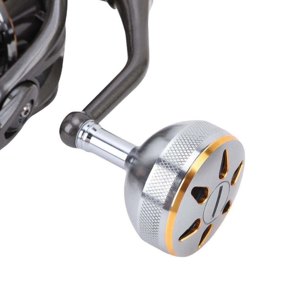 Volledig Metalen Spinmolen 66.1Lbs Weerstand Magnetische Rem 5.2:1 Versnellingsverhouding Soepele Lange Werp Vismolen Verwisselbaar voor Zoutwater Zoetwater