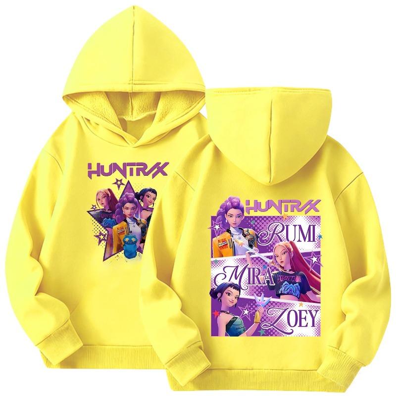 Girls Hoodies & Sweatshirts KPop Demon Hunters Printed Girls's Loose Hoodie