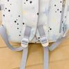 Cute Star-Print Nylon Backpack – Stylish & Lightweight School Bag for Girls, Teens, and Women