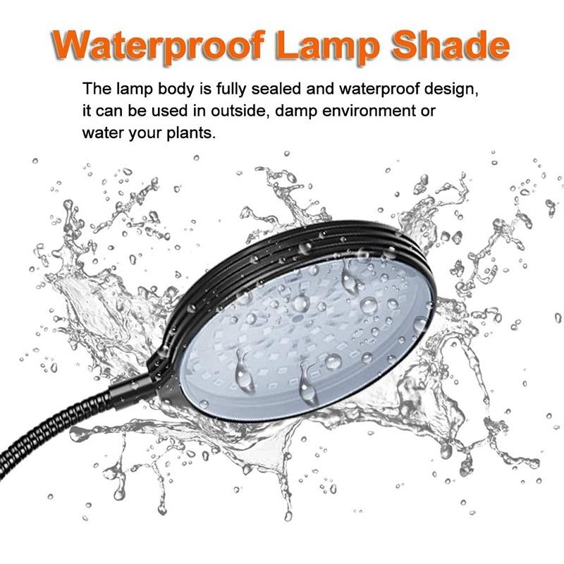 DC5V 2/3/4 Head Timing Full Spectrum Phyto Lamp Fruit Vegetable Grow Light USB Clip LED RedBlue Indoor Plant Grow Light