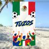 Mexican Fans Towel Beach Oversized Soft Ultra Absorbent Quick Drying Large Pool Travel Camping Bathroom
