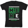 T-shirt Graphique Noir Jeune Logo Titre Minecraft
