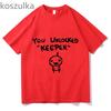Hip Hop Binding Of Isaac Print Tshirt Unisex Unisex Oversized You Unlocked Keeper T Shirt Cotton Tee Hip Hop Tshirt Tops Streetwear