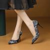 Stilito Pointed Toe Shoes for Women Black High Heel Woman Pumps Y2k Quick Delivery Stylish 39 Summer 2025 Elegant Dress Footwear