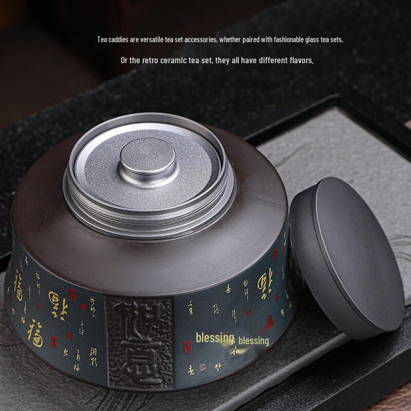 Shangqi Ruyi Zisha Słoik do przechowywania herbaty