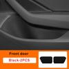 For Volkswagen Magotan Car Door Groove Storage Box Leather Door Slot Protective Pad Interior Decoration Modification Accessories