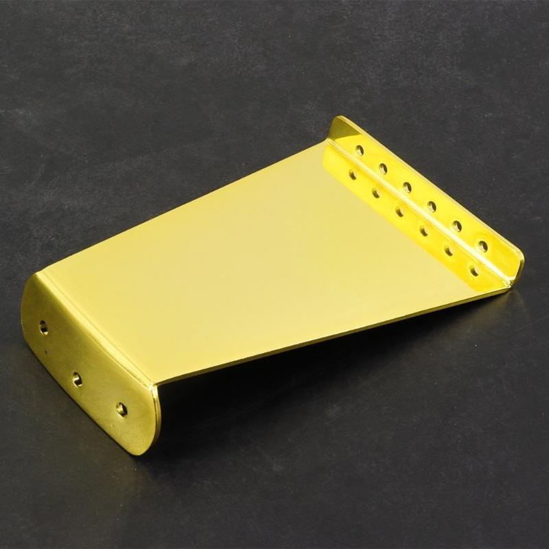 Universals Metal Guitar Bridge Tailpiece Electric Guitar Tailpiece Replacement Resonator for Enhanced Performances